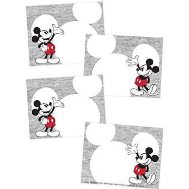 Imagem de Eureka Etiquetas autoadesivas para nome Mickey Mouse Throwback, pacote com 40