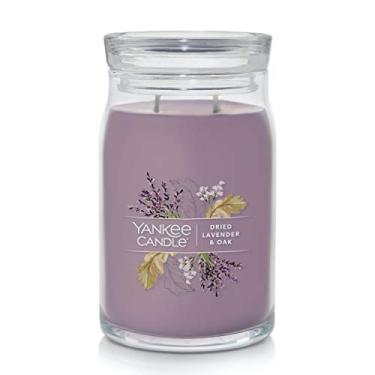 Imagem de Yankee Candle Vela em pote grande de lavanda seca e carvalho