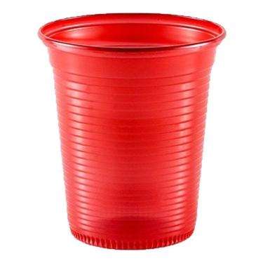 Imagem de Copo Descartável Vermelho de festa - 200ml
