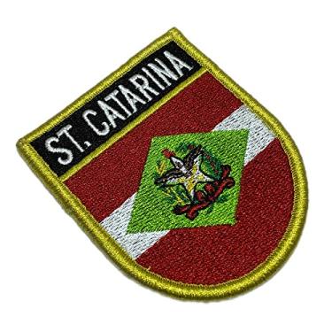 Imagem de BE0168EV01 Bandeira Santa Catarina Bordado Fecho Contato