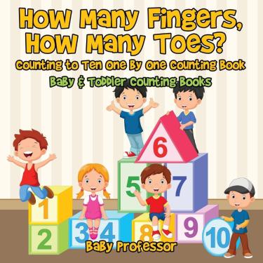 Imagem de How Many Fingers, How Many Toes? Counting to Ten One by One Counting Book - Baby & Toddler Counting