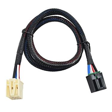 Imagem de RED WOLF Adaptador de fiação de controle de freio Conector de plugue para 2014-2020 GM Chevy Silverado GMC Cadillac Escalade Gancho reboque reboque RV