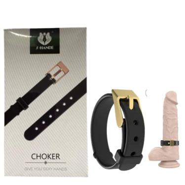 Imagem de Anel Peniano Choker Silicone Com Regulagem Fivela em Metal