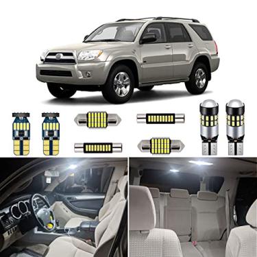 Imagem de Autogine – Kit de lâmpadas de LED brancas super brilhantes 6000 K para Toyota 4Runner 2003 2004 2005 2006 2007 2008 2009 + ferramenta de instalação