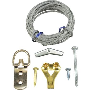 Imagem de OOK Kit de suspensão profissional resistente da Hillman 535618 22,7 kg