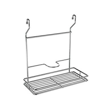 Imagem de Porta Detergente, Sabão E Esponja Suspenso Cromado 7006