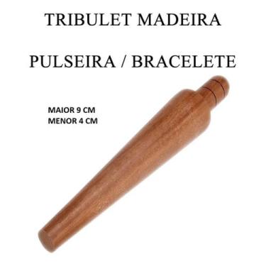 Imagem de Tribule De Madeira Grande Anel, Pulseira, Cardão, Bracelete, Argola,