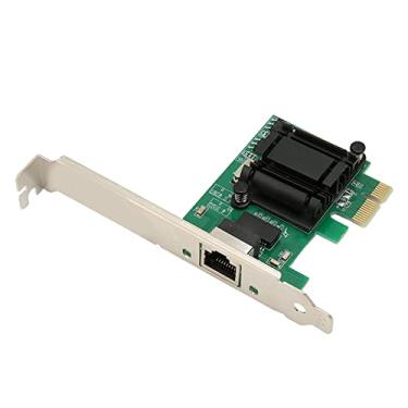 Imagem de Placa de Rede PCIe, Placa de Rede PCI Express Gigabit Ethernet 10/100/1000 Mbps, Chip 82574L RJ45 LAN Controlador Adaptador Conversor para PC de Mesa Suporta Win7/8/10