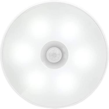 Imagem de Luminárias Led Sem Fio Com Sensor Presença Usb Recarregáveis - Acende Quando Passa Próximo A Ela - Branco Frio (1 Unidade)