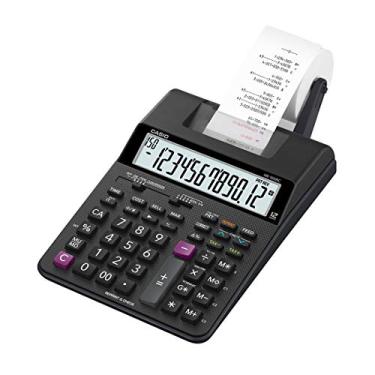 Imagem de Calculadora Financeira com Bobina Casio HR-100RC 12 Dígitos - Preto