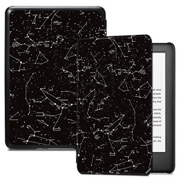 Imagem de Capa para o Kindle 10a geração (aparelho com iluminação embutida) - rígida - sistema de hibernação - Constelações
