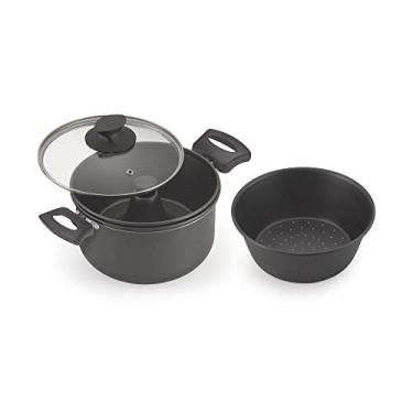 Imagem de Conjunto Pudim E Legumeira N. 20 Antiaderente Na Caixa Aluminio Oliveira Conjunto Pudim E Legumeira N. 20 Antiaderente Na Caixa Preta No Voltagev