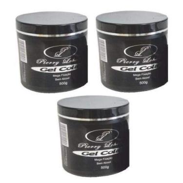 Imagem de 3x PIERRY LOHAN 500G Gel Cola - Gel para Penteados