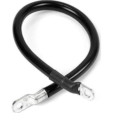 Imagem de WARN Kit de serviço 98383 - Cabo de aterramento do guincho elétrico, Preto: 2 gauges, 40,64 cm de comprimento