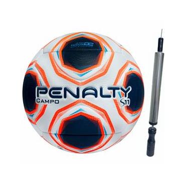 Imagem de Bola futebol campo penalty s11 r2 mais inflador