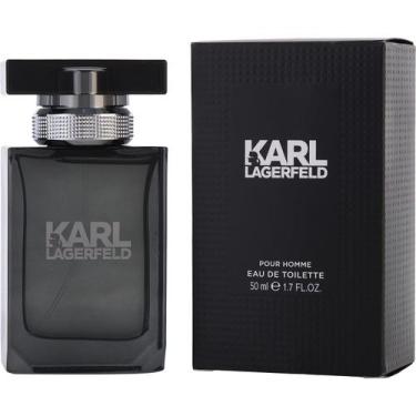 Imagem de Perfume Karl Lagerfeld Edt Vaporizador 1.7 Oz - Fragrância Intensa E D