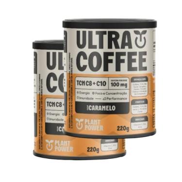 Imagem de Ultracoffee sabor Caramelo Plant Power - 2 latas de 220g