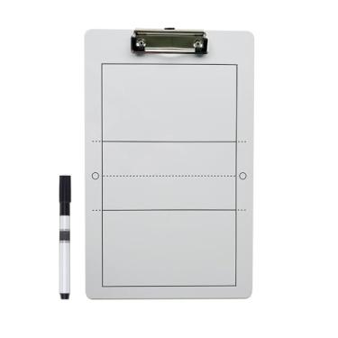 Imagem de Generic Placas de treinamento de vôlei Estratégia Tática Prancheta Placas de treinamento de futebol Marcador de treinadores Quadro branco, Voleibol