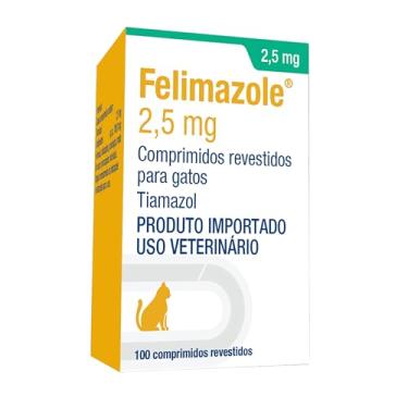 Imagem de Comprimidos Felimazole® 2,5 mg contém 100 comprimidos