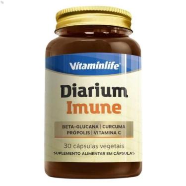 Imagem de Diarium Imune Curcuma Propólis Vit C 30 Cáps Vitaminlife
