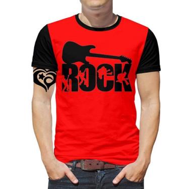 Imagem de Camiseta Rock Rocker Plus Size Masculina Adulto Blusa Vm - Alemark
