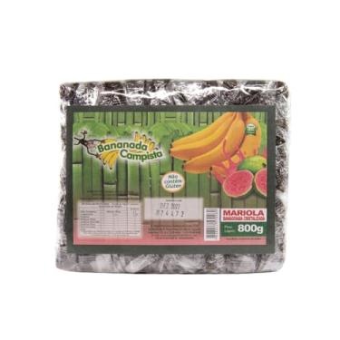 Imagem de Bananada Campista, Mariola Cristalizada Goiaba - 800g (BANAGOIABA) - Bananada Campista