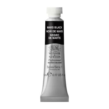 Imagem de Winsor & Newton - 102386 Tinta profissional para água, tubo de 5 ml, Mars Black