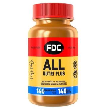 Imagem de Fdc All Nutri Plus - Polivitamínico - 140 Comprimidos - Fdc Vitaminas