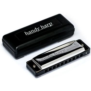 Imagem de Gaita Hering Diatônica Handy Harp C Dó 4120c Com Case