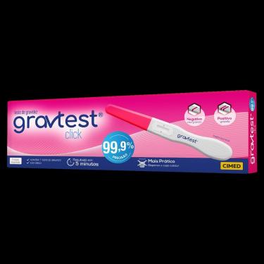 Imagem de Gravtest Click Teste Gravidez