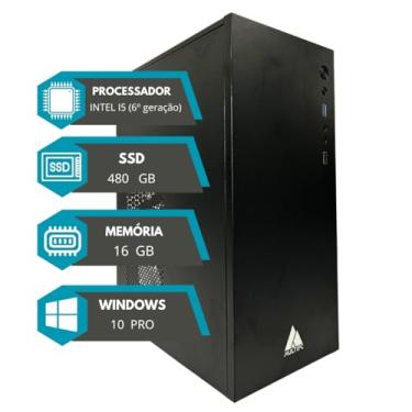 Imagem de Computador MultiPc i5 6ª Geração, 16GB RAM, SSD 480GB, Win10Pro