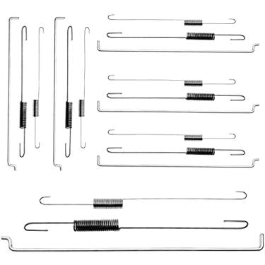 Imagem de SOFO Mola de Retorno do Acelerador do Carburador - Kit de Retorno da Mola do Acelerador (18 peças) para GX160 GX200 Predator 212cc 196cc A5 Kit de Mola de Acelerador Speed Go Carrinho Ct200u Bt200x 170F 168F Govner Governor