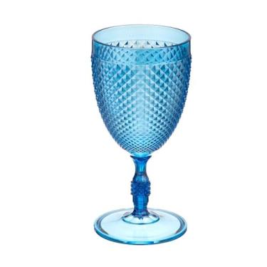 Imagem de Kit de 20 Taças Bico de Jaca de Acrílico (Azul)