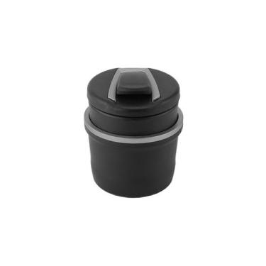 Imagem de Acessórios Automotivo Lixeira Cinzeiro Preta Universal Led - JPParts
