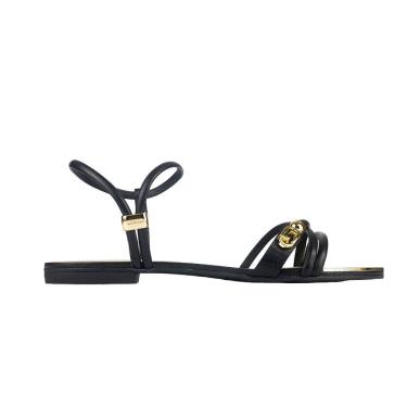 Imagem de Sandália Rasteira Luz da Lua Detalhe Metal