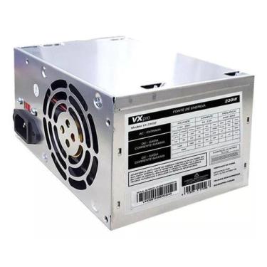Imagem de Fonte De Para Alimentação Pc Duex Vx230se 230w Real Bivolt - ATX, 230W