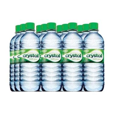 Imagem de Água Mineral com gás 500ml com 12 unidades - Crystal - COCA-COLA