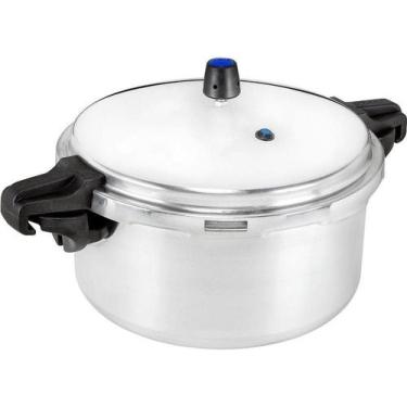 Imagem de Panela De Pressão Nigro Eterna Profissional Polida 10 Litros em Alumín