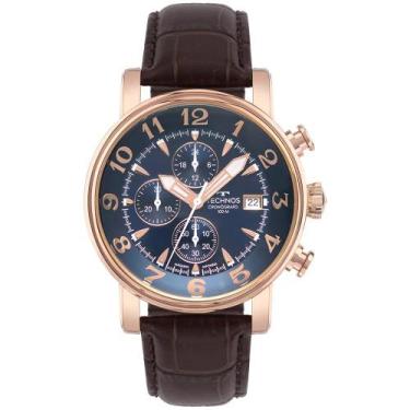 Imagem de Relógio Technos Masculino Grandtech Rosé JS15ENC/0A