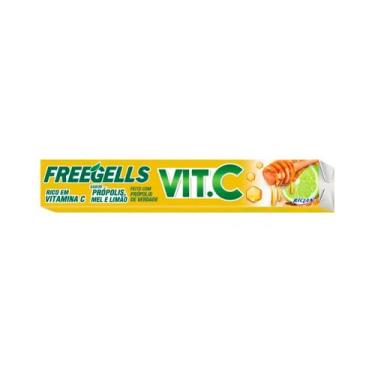Imagem de Bala Freegells Vit C Própolis Mel e Limão Drops 27,9g