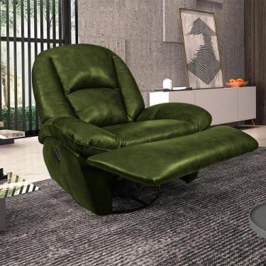 Imagem de Poltrona do Papai Sala de Cinema Carrie Reclinável Retrátil Manual Gli