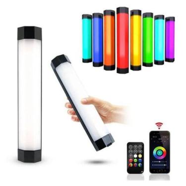 Imagem de Bastão Tubo De Led Luxceo P200 Rgb (efeitos) Controle Remoto