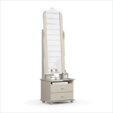 Imagem de Penteadeira Toucador Espelho Magic New Off White - Patrimar Móveis
