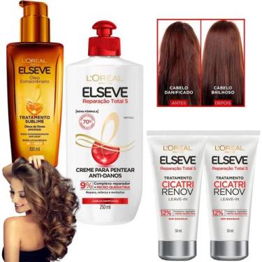 Imagem de Elseve Creme Pentear Reparação Cicatri Oleo Extraordinario - Loreal Pa
