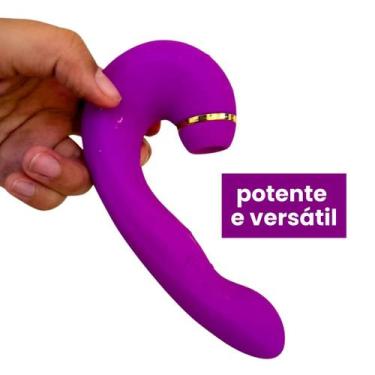 Imagem de Vibrador Clitoris Vagina Pulsador Anal Estimulação Sugador Pulsação Pe