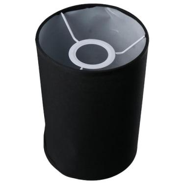 Imagem de napkery Abajur de tambor de substituição abajur de mesa de pano abajur estilo nórdico barril abajur cobertura de luz cilíndrica para lustres de mesa lâmpadas de mesa