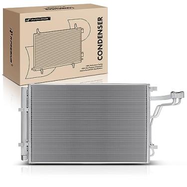 Imagem de A-Premium Condensador A/C de ar condicionado compatível com Kia Soul 2014-2016 1.6L 2.0L, substituição # 4431, 97606B2000
