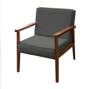 Imagem de Poltrona Decorativa Vitoria p/ Sala e Recepção DiMartins - GRUPO VERSA