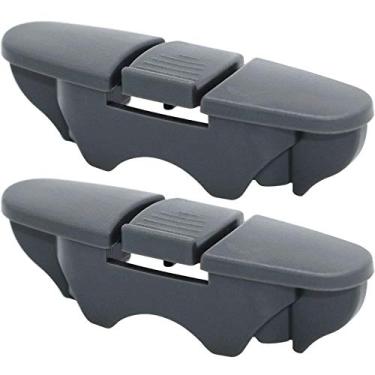 Imagem de Beaquicy W10508950 Lava-louças Cabedal Prateleira Deslizante Clipe de Paragem – Substituição para Amana Kenmore Whirlpool Lava-louças – Conjunto com 2