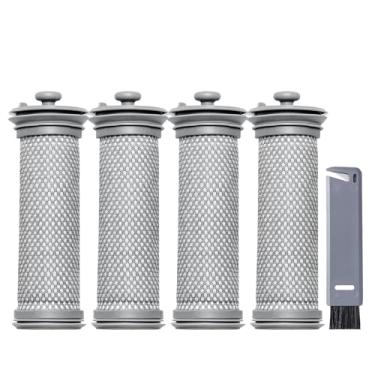 Imagem de Kit de substituição de filtro de vácuo compatível com aspiradores sem fio Tineco A10 HERO, A11 HERO, PURE ONE S11, PURE ONE S12, PowerHero 11 Snap, S12 Pro EX, 4 pré-filtros